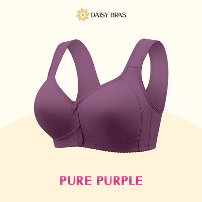 Daisy Bra - LAST DAY 80% OFF - Comfortable & Convenient Front Button Bra