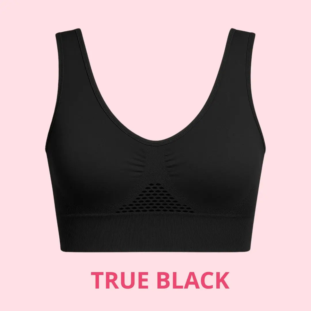 Hana Bra - Pure Cotton Buttonless Comfy Lifting Bra