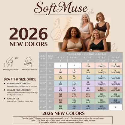 SoftMuse - LAST DAY SALE 70% OFF - Super firming Wirefree Bra