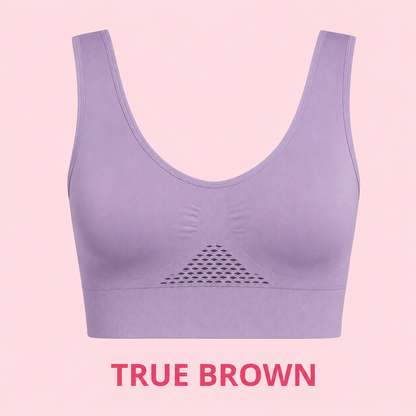 Hana Bra - Pure Cotton Buttonless Comfy Lifting Bra