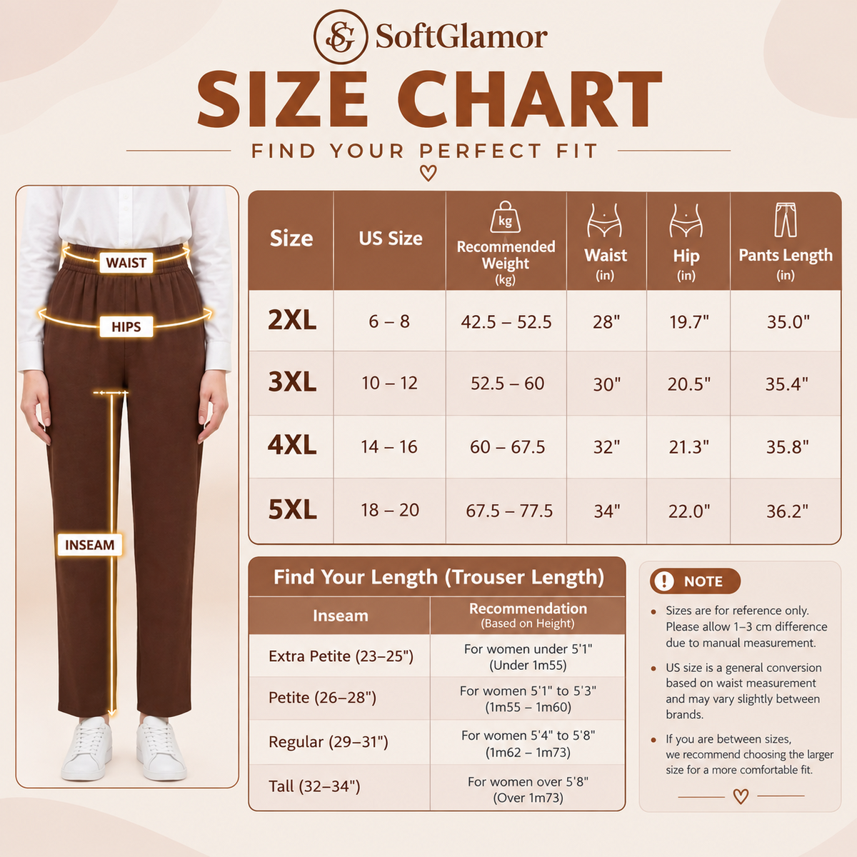 SoftGlamor - LAST DAY SALE 70% OFF - Women's Ultra Soft Perfect Drape Pull-On Pants