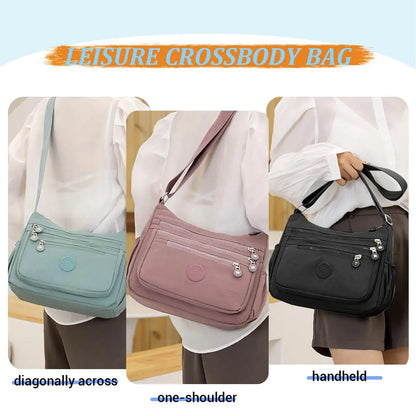 Women's Nylon Anti-Theft Crossbody & Shoulder Bag - Gifts for Women