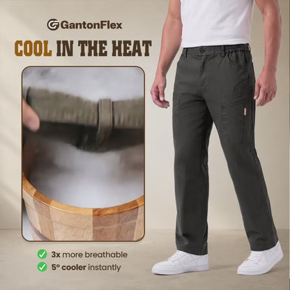 GantonFlex - Men's 6-Pocket Classic Straight Fit Jeans