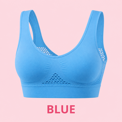Hana Bra - Pure Cotton Buttonless Comfy Lifting Bra