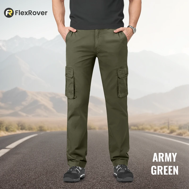 FlexRover - LAST DAY 70% OFF - Ultra Comfort Flex Fit Durable Cargo Pants
