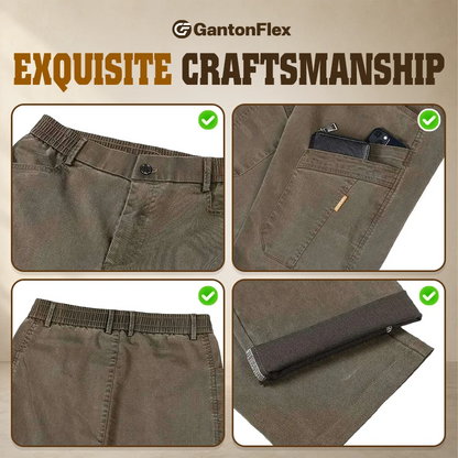 GantonFlex - Men's 6-Pocket Classic Straight Fit Jeans