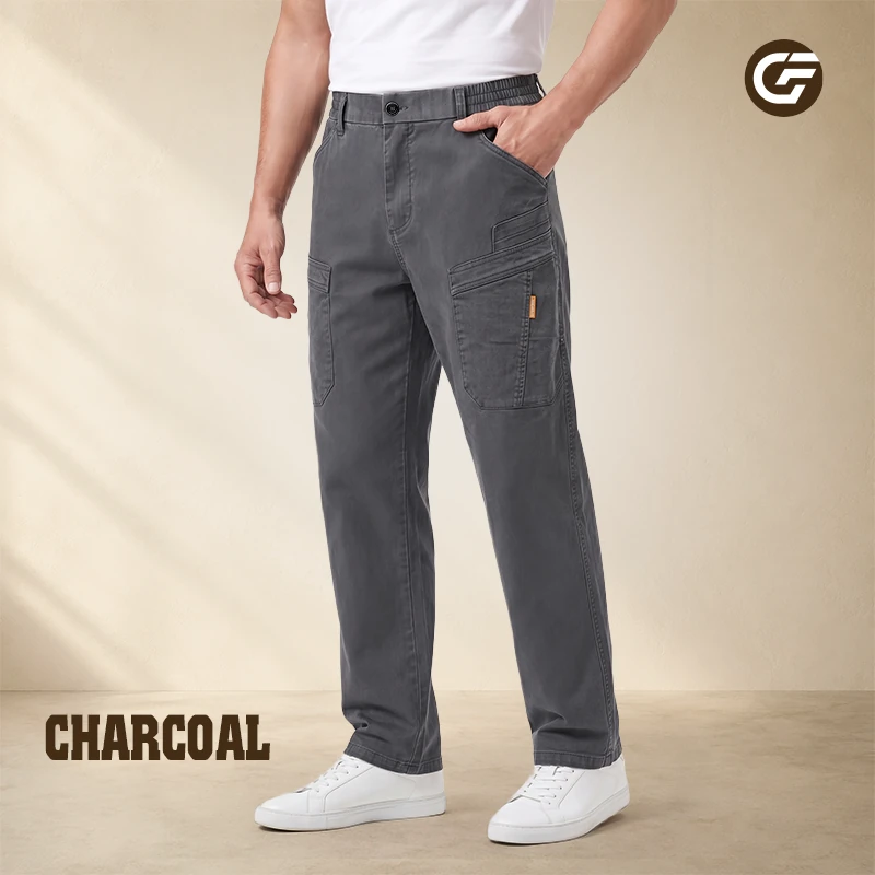 GantonFlex - Men's 6-Pocket Classic Straight Fit Jeans