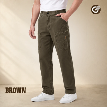 GantonFlex - Men's 6-Pocket Classic Straight Fit Jeans